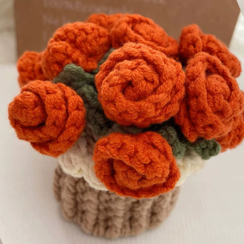 DIY Handmade Rose Bouquet Coaster Material Package