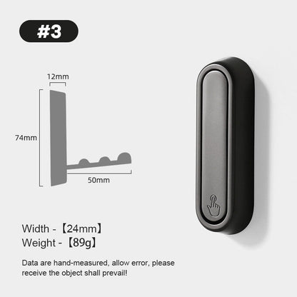 Multifunctional Hidden Furniture Metal Handle